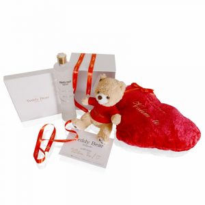 Teddy Bear GoldenRed® 30cm + Roberto Cavalli + Heart red sa porukom